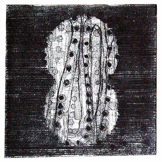 Senla 4, Etching by William Dick, artist