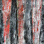 
                  <ul>
                    <li>Interference I, Detail, 2013,</li>
                    <li>Mixed Media/Wax on Canvas,</li>
                    <li>250 x 250cm</li>
                  </ul>